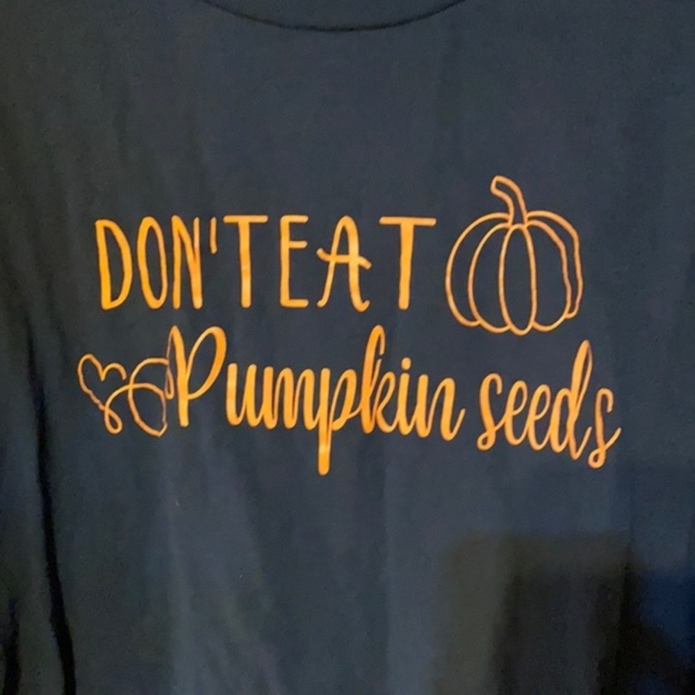 Don’t‎ Eat Pumpkin Seeds Men’s long sleeve T-shirt
